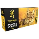 BROWNING BXV Predator & Varmint 22-250 Rem 50gr Ammunition | 20 Rounds - Browning
