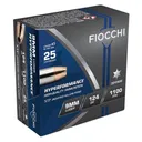 FIOCCHI Hyperformance 9mm 124gr Hornady XTP Hollow Point Ammunition | 25 Rounds - Fiocchi