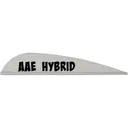 ARIZONA ARCHERY Hybrid 26 Vanes White 2.7" 100pk - Arizona Archery