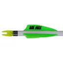 ARIZONA ARCHERY Plastifletch Max 2.0 Vane Bright Green 100pk - Aae