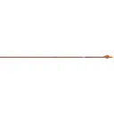EASTON TECHNICAL FMJ 5mm Autumn Orange 2'' Bully Vanes 300 6 Pack - Easton