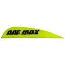 ARIZONA ARCHERY Max Stealth Vanes Yellow 2.6" 100pk - Aae