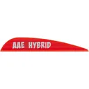 ARIZONA ARCHERY Hybrid 23 Vanes Red 2.3" 100pk - AAE Archery