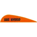 ARIZONA ARCHERY Hybrid 16 Vanes Fire Orange 1.7" 100pk - Arizona Archery