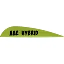 ARIZONA ARCHERY Hybrid 26 Vanes Yellow 2.7" 100pk - Arizona Archery