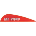 ARIZONA ARCHERY Hybrid 16 Vanes Red 1.7" 100pk - Arizona Archery