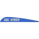 ARIZONA ARCHERY Hybrid 40 Vanes Blue 3.8" 100pk - Arizona Archery