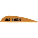 ARIZONA ARCHERY Hybrid 26 Vanes Sunset Gold 2.7" 100pk - AAE Archery