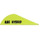 ARIZONA ARCHERY Hybrid HP Vanes Yellow 2" 100pk - Arizona Archery