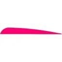 ARIZONA ARCHERY Trad Vanes Hot Pink 5" 50pk - AAE Archery