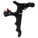 TRUBALL ARCHERY Fang 4 Finger Release Black - TRU Ball