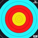 30-06 OUTDOORS FITA 50m Target 80 cm. 100pk Multi - 30-06 Outdoors