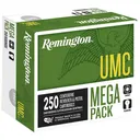 REMINGTON UMC Mega Pack 9mm 115gr Full Metal Jacket Ammunition | 250 Rounds - Remington
