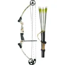 GENESIS ARCHERY Youth Left Hand 35.5" Kit w/ Quiver, Arm Guard & Arrows - RealTree Edge - Genesis Archery
