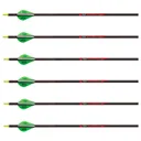 VICTORY ARCHERY VFORCE Sport 31" 600 Spine Arrows - 6 Pack - Victory Archery