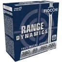 FIOCCHI 380 Auto Range Dynamics 95Gr FMJ 200rd - Fiocchi Ammo