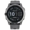 GARMIN Fenix 7X Solar Slate Gray w/ Black Band NA - Garmin