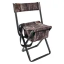 ALLEN Vanish Folding Stool w/Back & Storage Pocket G2 - Allen Company