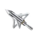 TROPHY Shuttle T-Lok Maverick 4-Blade Broadhead 100 Grain | 3 Pack - Trophy Taker
