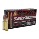 FORT SCOTT MUNITIONS 7.62x39 TUI Rifle Ammo 20rd - Fort Scott Munitions