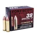 FORT SCOTT MUNITIONS 38 Special +P TUI Pistol Ammo 20rd - Fort Scott Munitions