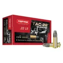 NORMA AMMO 22 LR Subsonic Tac 40Gr LRN 50rd - Norma
