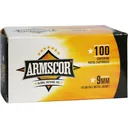 ARMSCOR 9mm 115gr Full Metal Jacket Ammunition | 100 Rounds - Armscor