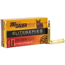 SIG SAUER Elite Hunting Varmint & Predator 223 Rem 55 gr Extreme Expansion Ammunition | 20 Rounds - Sig Sauer