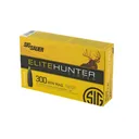 SIG SAUER Elite Accubond Hunting 300 Win Mag 180Gr Brass Ammunition | 20 Round - Sig Sauer