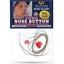 BOWMAR Recurve Nose / Kisser Button 2 Pack | Red - Bowmar Archery