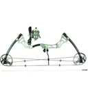 MUZZY Decay Bowfishing Right Hand Bow Kit (XD Reel, LV-R Seat, Mantis II Rest, 1020-C Arrow) | Green - Muzzy