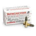 WINCHESTER AMMO 22 LR 40Gr Wildcat Lead 50rd - Winchester