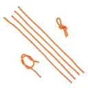 ALLEN Flagging Cord Orange Polyester Reflective 50 Long - Allen