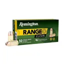 REMINGTON Range Clean 380 ACP 95 gr Flat Nose Enclosed Base Ammunition | 50 Rounds - Remington