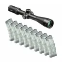 VORTEX Viper HS 4-16x44 BDC SFP 30mm Scope + Lancer L5AWM 10-Pack - Vortex