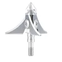 B3 ARCHERY Destrukt Maxx 100 3-Blade Fixed 100gr Broadheads | 3 Pack + Practice Tip - B3 Archery