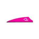Q2I FUSION X-II 3" Vanes | Neon Pink - Q2I Archery