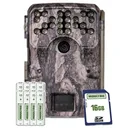 MOULTRIE A-900I Trail Camera Bundle (8 AA Batteries + 16GB SD Card) | Pine Bark - Moultrie