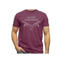 HUCKLEBERRY RATTLER T-SHIRT MAROON-XL - Sig Sauer