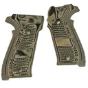 Grip Set, P226, G10 GMascus, Green, Piranha, Hogue - Sig Sauer
