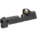 P226 ZEV 9MM 4.4" SLIDE ASSEMBLY, ROMEO1PRO W/ ZEV TECH FIBER OPTIC SIGHTS, BLACK - Sig Sauer