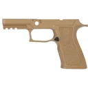 P320 XCARRY 9MM/40/.357 LASER ENGRAVED GRIP MODULE - COYOTE TAN, MEDIUM GRIP - Sig Sauer