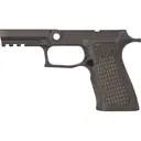 P320 TXG XCARRY 9MM/40/.357 LASER ENGRAVED GRIP MODULE - GRAY, MEDIUM GRIP - Sig Sauer
