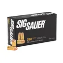 380AUTO, 100GR, Elite Ball, FMJ (50 RDS) - Sig Sauer