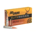 300BLK, 120GR, Elite Hunting Solid Copper - Sig Sauer
