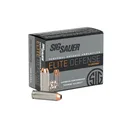 38SPL +P, 125GR, Elite V-Crown, JHP - Sig Sauer