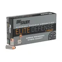 40S&W, 165GR, ELITE V-CROWN, JHP - Sig Sauer
