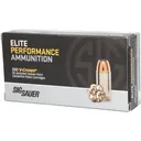 40S&W, 180GR, ELITE V-CROWN, JHP - Sig Sauer