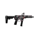 Angstadt Arms UDP-9 9mm February Limited Edition Triangles Crimson K2 Grip *OPTIC & PISTOL BRACE NOT INCLUDED* - 
