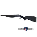 CVA CR4802 Scout 300 Blackout Blued Action and Threaded Barrel 16.5" 5/8-24 Durasight Rail Base (Shooters Choice Exclusive) - Connecticut Valley Arms